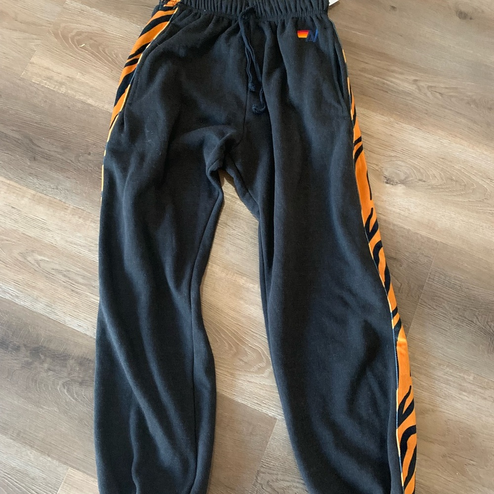 Aviator Nation Tiger Stripe Joggers - Picture 2 of 7
